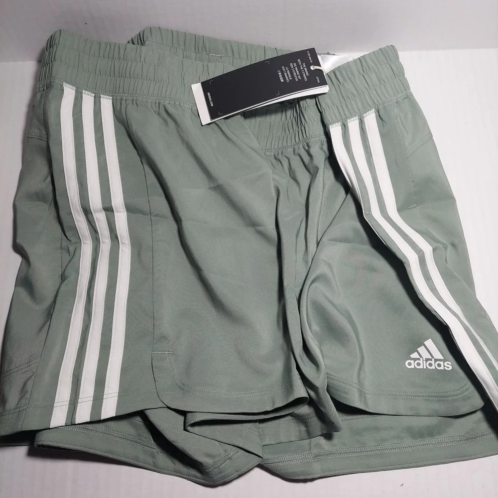 Adidas Women's Size XXL - Pacer 3 Stripes Woven Training Shorts - IB8705